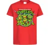 Дитяча футболка Teenage mutant ninja turtles Червоний Дитяча футболка Teenage mutant ninja turtles Червоний фото