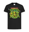 Детская футболка Teenage mutant ninja turtles Черный фото
