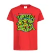 Детская футболка Teenage mutant ninja turtles Красный фото