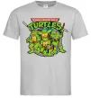 Чоловіча футболка Teenage mutant ninja turtles Сірий фото