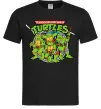 Чоловіча футболка Teenage mutant ninja turtles Чорний фото