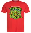Чоловіча футболка Teenage mutant ninja turtles Червоний фото