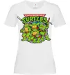 Жіноча футболка Teenage mutant ninja turtles Білий фото