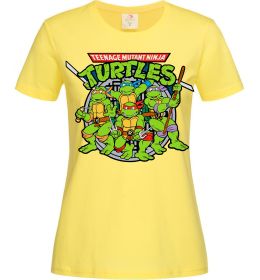 Женская футболка Teenage mutant ninja turtles