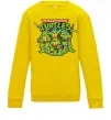 Дитячий світшот Teenage mutant ninja turtles Сонячно жовтий фото