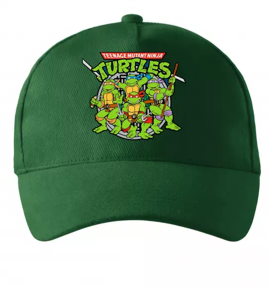 Кепка Teenage mutant ninja turtles Темно-зелений фото