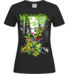 Жіноча футболка New York TMNT Чорний фото
