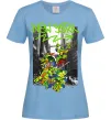 Жіноча футболка New York TMNT Блакитний фото