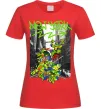 Жіноча футболка New York TMNT Червоний фото