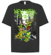 Футболка Оверсайз New York TMNT Чорний фото