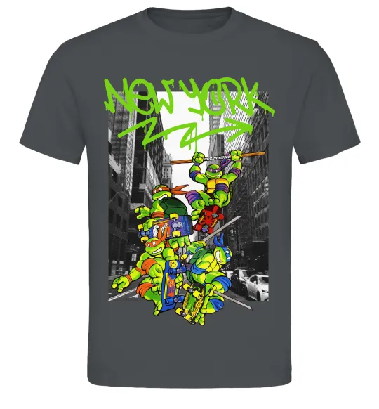 Чоловіча футболка New York TMNT Графіт фото