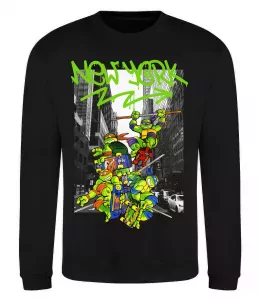 Свитшот New York TMNT Черный фото