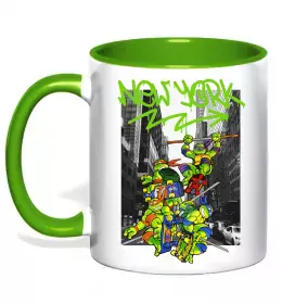 Чашка з кольоровою ручкою Чашка з кольоровою ручкою