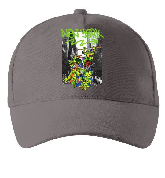 Кепка New York TMNT Серый фото