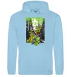 Мужская толстовка (худи) New York TMNT Голубой фото