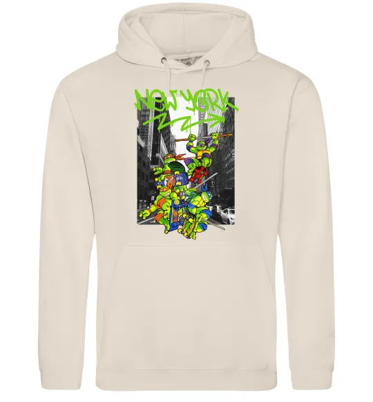 Женская толстовка (худи) New York TMNT Таш фото