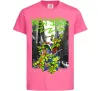 Дитяча футболка New York TMNT Яскраво-рожевий фото