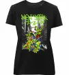 Жіноча преміум футболка New York TMNT Чорний фото