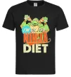 Чоловіча футболка I`m on the ninja diet Чорний Чоловіча футболка I`m on the ninja diet Чорний фото