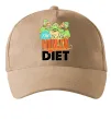 Кепка I`m on the ninja diet Песочный фото