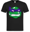 Чоловіча футболка TMNT face Чорний Чоловіча футболка TMNT face Чорний фото