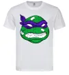 Чоловіча футболка TMNT face Білий Чоловіча футболка TMNT face Білий фото