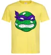 Чоловіча футболка TMNT face Лимонний Чоловіча футболка TMNT face Лимонний фото