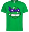 Чоловіча футболка TMNT face Зелений Чоловіча футболка TMNT face Зелений фото
