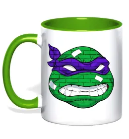 Чашка с цветной ручкой Чашка с цветной ручкой