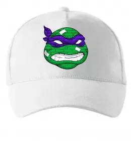 Кепка TMNT face Білий фото