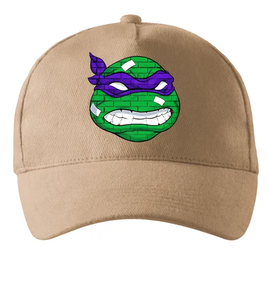 Кепка TMNT face Песочный фото