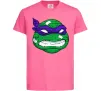 Дитяча футболка TMNT face Яскраво-рожевий фото