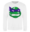 Світшот TMNT face Білий фото