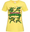 Жіноча футболка Mutant ninja turtles Лимонний фото