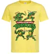 Чоловіча футболка Mutant ninja turtles Лимонний Чоловіча футболка Mutant ninja turtles Лимонний фото
