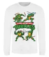 Свитшот Mutant ninja turtles Белый фото