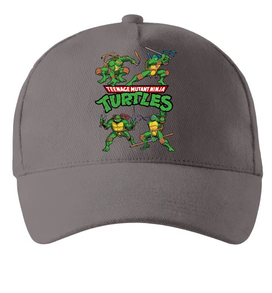 Кепка Mutant ninja turtles Серый фото