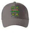 Кепка Mutant ninja turtles Серый фото