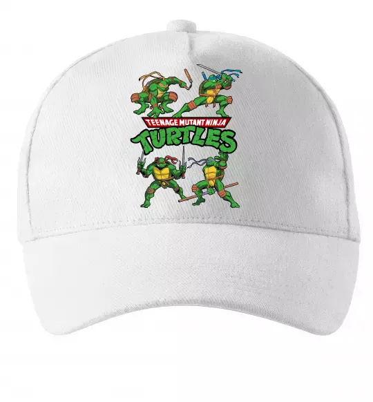 Кепка Mutant ninja turtles Белый фото