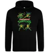 Чоловіча толстовка (худі) Mutant ninja turtles Чорний фото