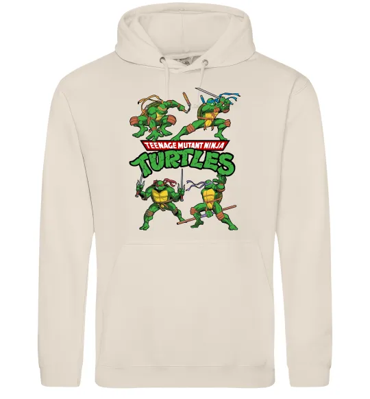 Мужская толстовка (худи) Mutant ninja turtles Таш фото