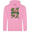 Женская толстовка (худи) Mutant ninja turtles Розовый фото