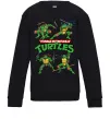 Дитячий світшот Mutant ninja turtles Чорний фото
