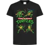 Дитяча футболка Mutant ninja turtles Чорний фото