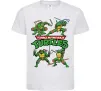 Дитяча футболка Mutant ninja turtles Білий фото