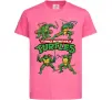 Дитяча футболка Mutant ninja turtles Яскраво-рожевий фото