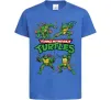 Дитяча футболка Mutant ninja turtles Яскраво-синій фото