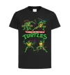 Детская футболка Mutant ninja turtles Черный фото
