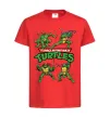 Детская футболка Mutant ninja turtles Красный фото