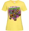 Жіноча футболка Ninja turtles art Лимонний фото